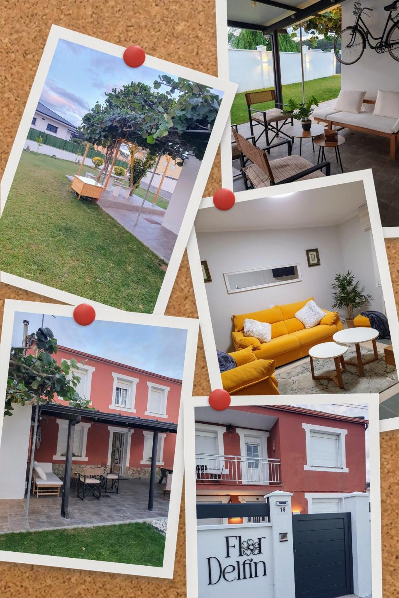 Casa Flor Delfin Ribadeo Villa ภายนอก รูปภาพ